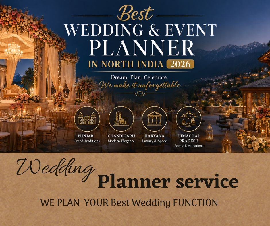 Best Wedding & Event Planner in North India 2026 – Turning Your Wedding Ideas Into Real Memories
